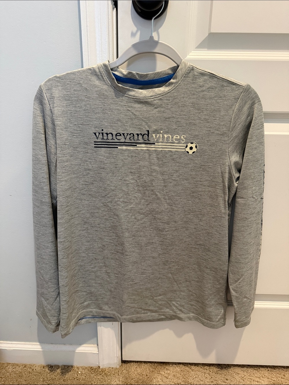 Vineyard Vines Boys Performance Long-Sleeve Crewneck Shirt